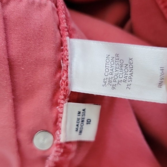 J. Jill Authentic Fit Slim Ankle Denim Pants/ Size 10. - Picture 4 of 11